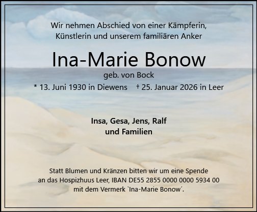 Ina-Marie Bonow