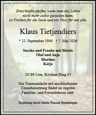 Klaus Tietjendiers