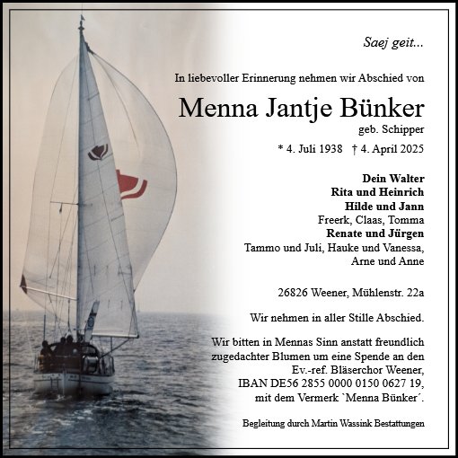 Menna Jantje Bünker