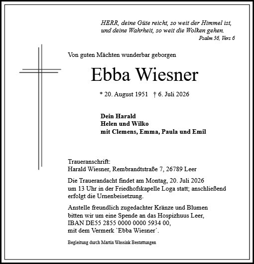 Ebba Wiesner
