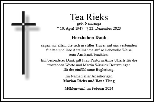 Tea Rieks