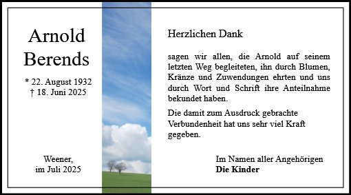 Arnold Berends