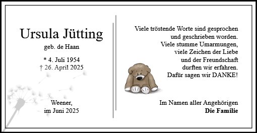 Ursula Jütting