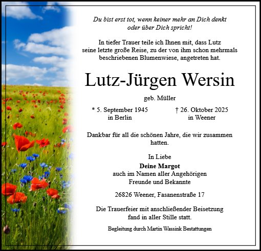 Lutz-Jürgen Wersin