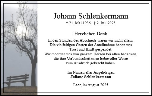 Johann Schlenkermann