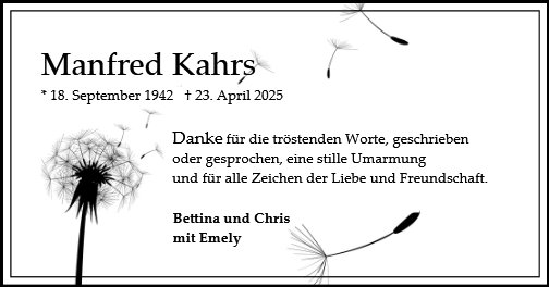 Manfred Kahrs