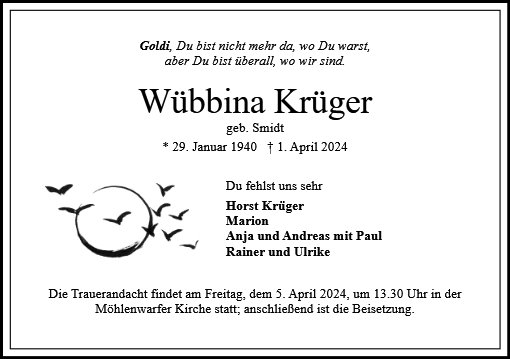 Wübbina Krüger