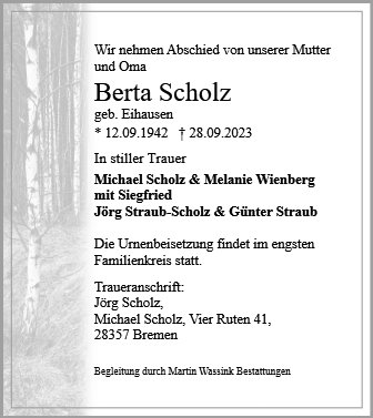 Berta Scholz