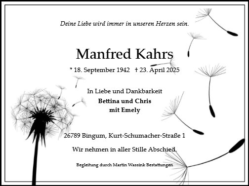Manfred Kahrs