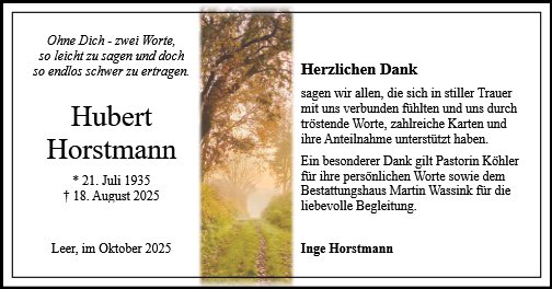 Hubert Horstmann