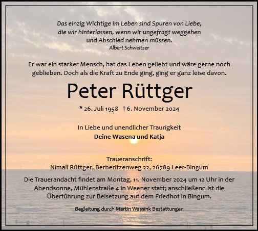 Peter Rüttger
