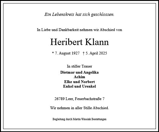 Heribert Klann
