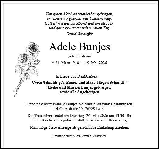 Adele Bunjes