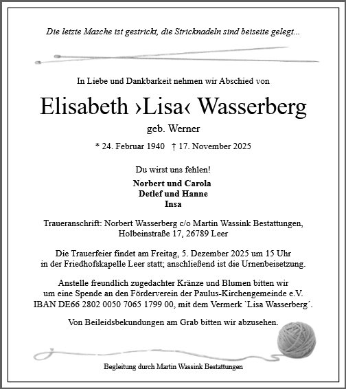 Elisabeth Wasserberg