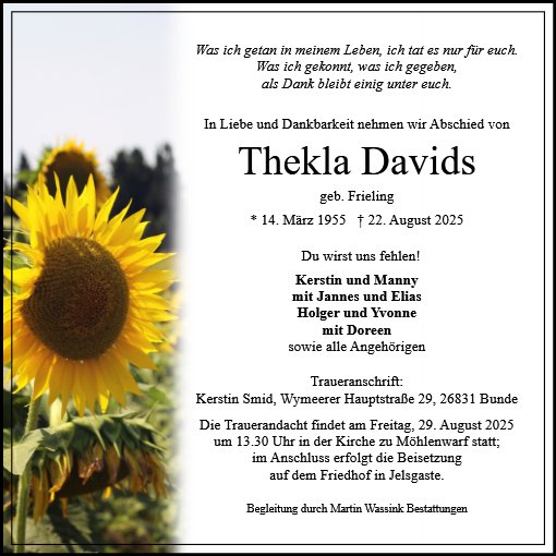 Thekla Davids