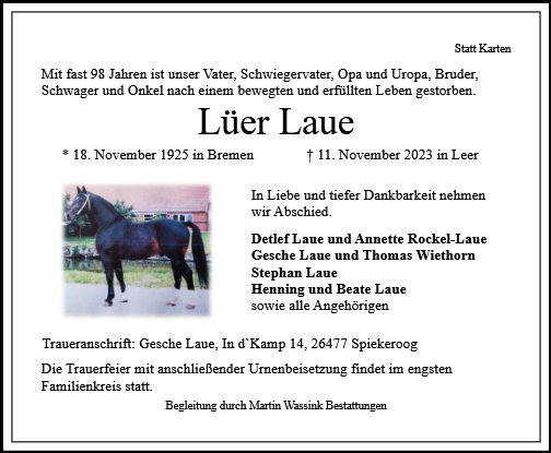 Lüer Laue