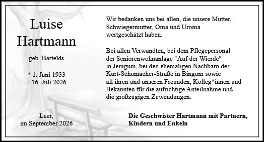 Luise Hartmann