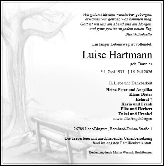 Luise Hartmann