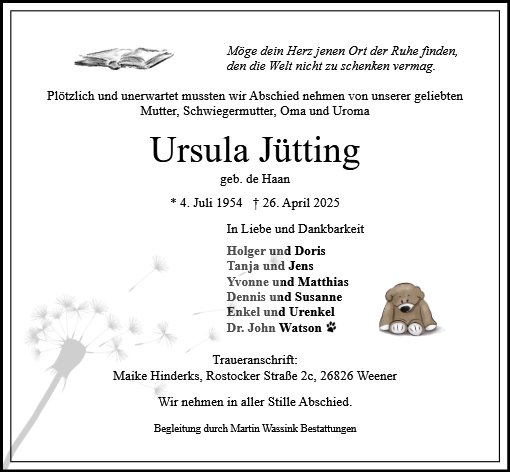 Ursula Jütting