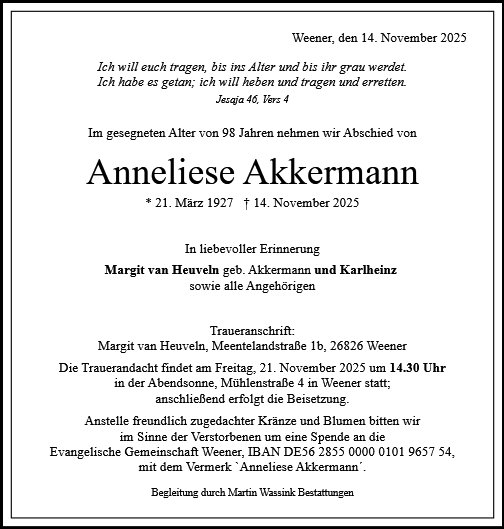 Anneliese Akkermann