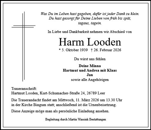 Harm Looden