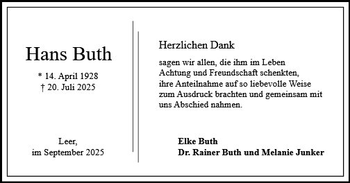 Hans Buth