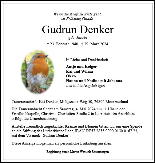 Gudrun Denker