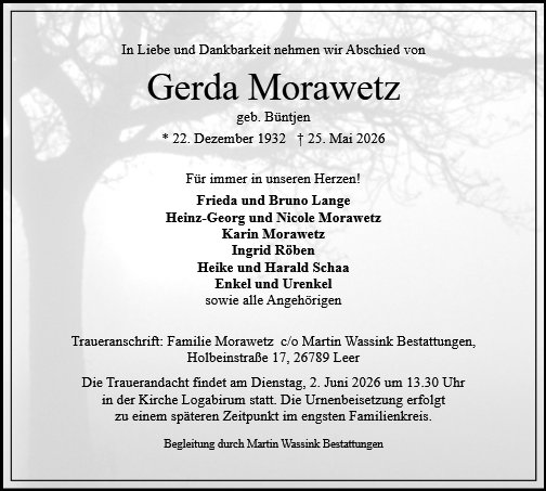 Gerda Morawetz