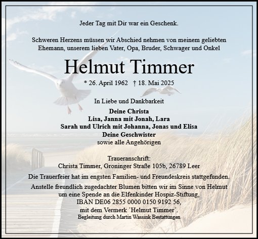 Helmut Timmer