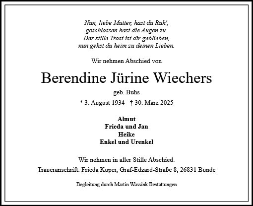 Berendine Wiechers