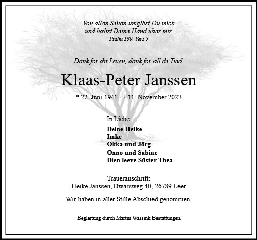 Klaas Peter Janssen