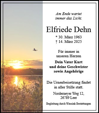 Elfriede Dehn