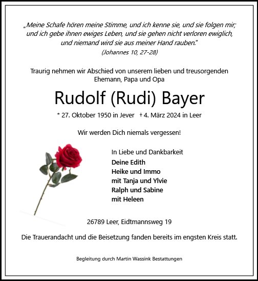 Rudolf Bayer