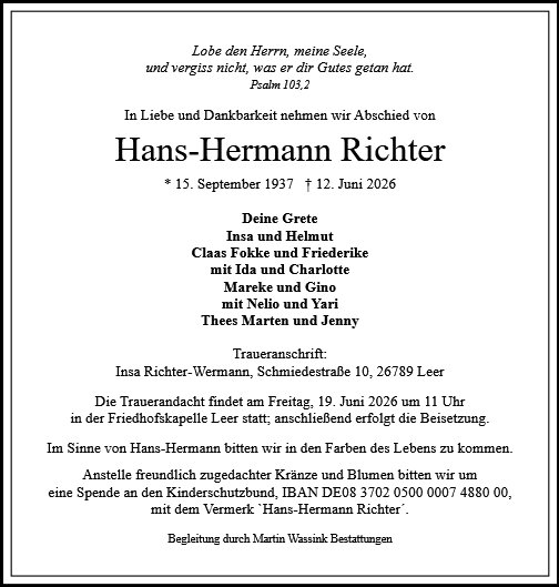 Hans-Hermann Richter