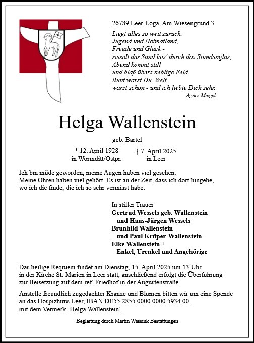 Helga Wallenstein