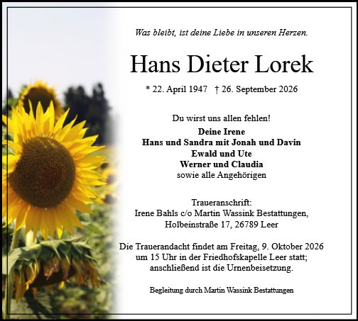Hans Dieter Lorek