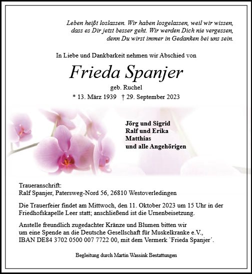 Frieda Spanjer