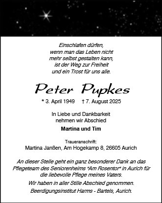 Peter Pupkes