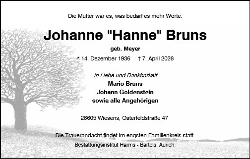 Johanne Bruns