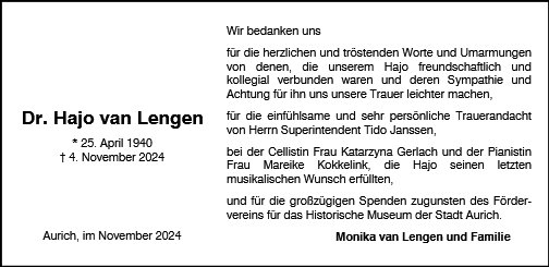 Hajo van Lengen