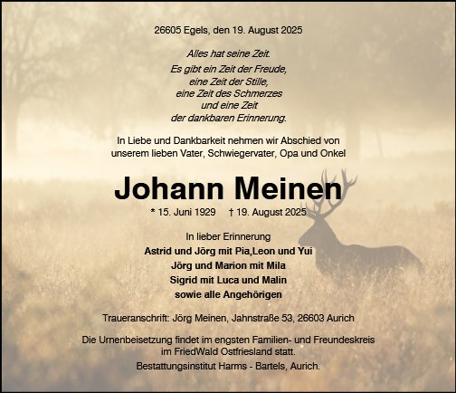 Johann Meinen
