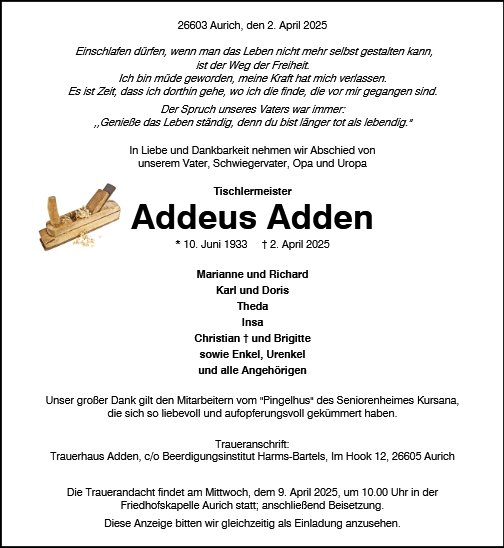Addeus Adden