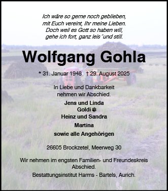 Wolfgang Gohla