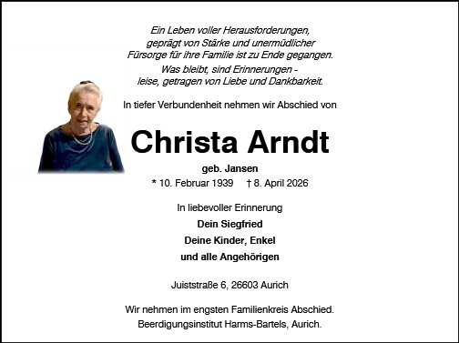 Christa Arndt