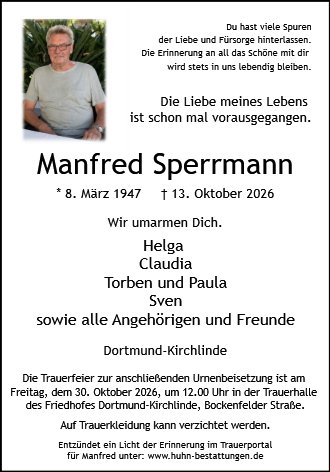 Manfred Sperrmann