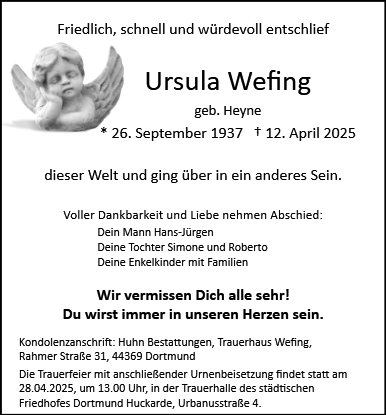 Ursula Wefing
