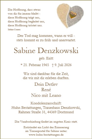 Sabine Denzkowski