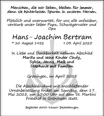 Hans- Joachim Bertram