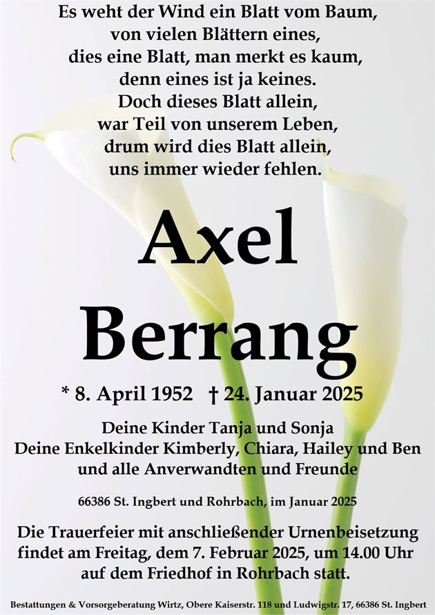 Axel Berrang