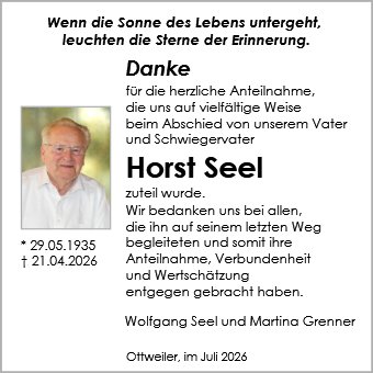 Horst Seel